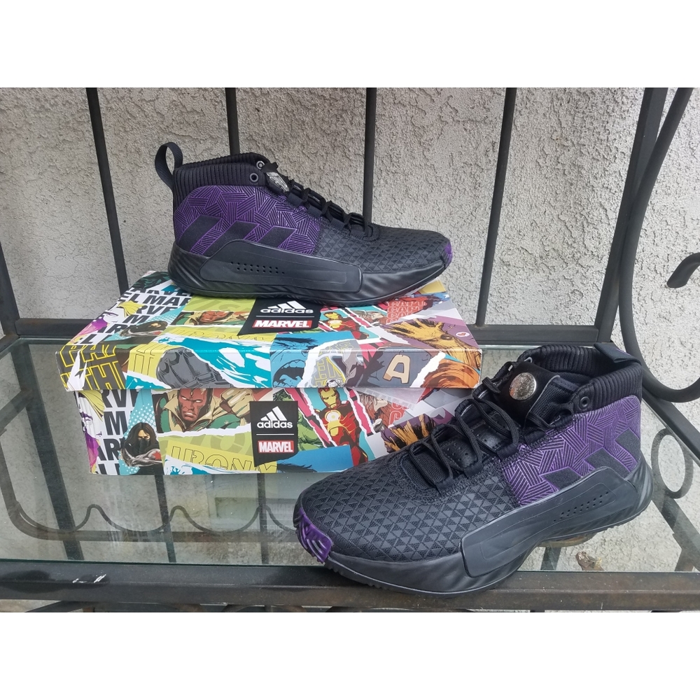 adidas x Marvel Dame 5 "Black Panther"